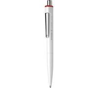 Stylo à bille K3 Biosafe blanc Pte Moyenne rouge Rouge G