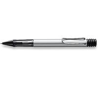 Stylo à bille LAMY AL-star 225 - Stylo en aluminium de couleur argent clair avec grip transparent et clip en métal chromé - Avec mine grande capacité - Largeur de trait M