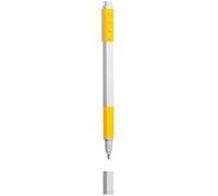 LEGO Stylo gel Instrument d'écriture emblématique – Pointe moyenne 0,7 mm – Jaune