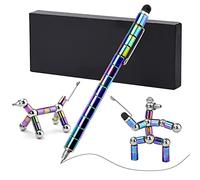 Stylo à bille magnétique - Stylo à bille - Noir - Amusant et anti-stress - Jouet mental pour les adolescents - Cadeau pour hommes ou femmes ou adolescents.