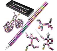 Stylo À Bille Magnétique, Stylos À Encre Gel À Aimant Cool, Cadeaux Pour Enfants, Stylo À Bille Multifonction, Jouets De Décompression, Cadeaux De Bricolage Pour Adolescents, Réduction De L'anxiété E