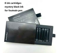 Stylo À Bille Mb Mon Engines Black,Stylos Rmatérielle De Luxe,Fournitures D'écriture,Numéro De Série,Haute Qualité,Ndl33966l - Type 8pcs Ink Cartridge