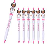Stylo À Bille Mignon Pour Infirmière Thank You Cadeaux Pour Infirmières Et Personnel Médical, Cna Cadeaux Pour La Semaine De Soins Infirmiers (Rose Pack De 36)