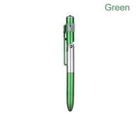 Stylo À Bille Multifonction Avec Lumière Led,4 En 1,Possède Un Support De Téléphone,Lecture De Nuit,Crayon D'écriture,Bureau,École,Étudiant,Papeterie - Type Green