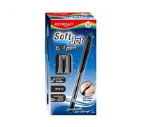 Stylo à bille noir 0.7mm (12pcs)