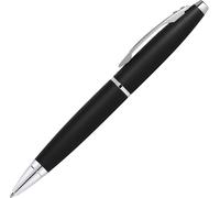 Stylo À Bille Noir Mat Cross Calais Avec Finitions En Chrome Poli