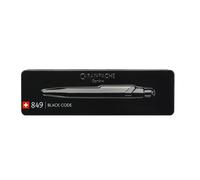 Stylo À Bille - Noir - Rétractable - Pointe Moyenne - Caran D'ache - 849 - Premium - Black Code