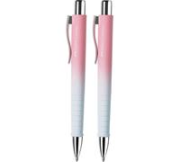 Stylo À Bille Poly Ball Sunset, 2 Pièces, Avec Mine Xb Interchangeable, Indélébile