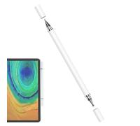 Stylo à bille pour smartphone - ABS 14x1x1 Cm | Stýlo à double tête avec disque transparent, smartphone, tablette, Stýlo à bille de haute précision, stylet pour tablette pour écran tactile, stylo à bi