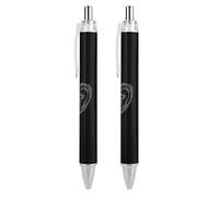 Stylo à bille rétractable avec croix en cœur, style chrétien, pour le travail, le bureau, les fournitures scolaires, 1 pièce