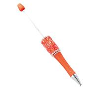 Stylo à bille rétractable avec strass - Écriture fluide - Fournitures d'écriture de bureau pour enfants et adultes - Avec pierres personnalisables