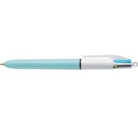 Stylo à bille rétractable BIC 4 Colours Fun vert clair/blanc
