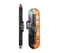 Stylo à bille rétractable couleur 0,5 mm pointe fine double extrémité pour l'écriture, la prise de notes, l'école, le bureau, le robinet subaqueux double couleur