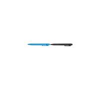 Stylo à bille rétractable DETECT, détectable, bleu