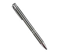 Stylo à bille rétractable en métal de couleurs assorties, écriture lisse, robuste, flexible, stylo rechargeable pour écrans tactiles, pointe fine