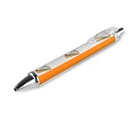 Stylo à bille rétractable noir avec motif drapeau irlandais de l'Irlande - Pointe fine de 0,5 mm