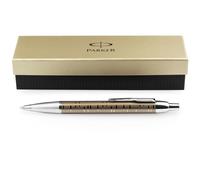 Stylo À Bille Rétractable Parker IM Premium - Moyen - Encre Bleue - Ombre Marron