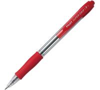 PILOT - Ecriture - Stylo bille Pilot Super Grip Rétractable Pointe Fine Rouge