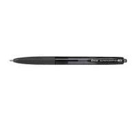 Stylo à bille rétractable PILOT Supergrip-G Noir pointe 1,5 - Lot de 12