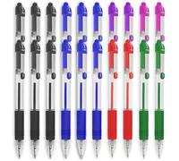 Stylo À Bille Rétractable Zebra Z-Grip 1.0mm Pack Économique De 20