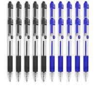 Stylo À Bille Rétractable Zebra Z-Grip 1.0mm Pack Économique De 20