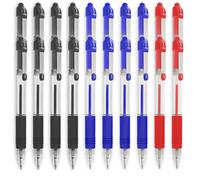 Stylo À Bille Rétractable Zebra Z-Grip 1.0mm Pack Économique De 20