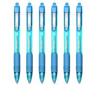 Stylo À Bille Rétractable Zebra Z-Grip Lisse Pack De 6