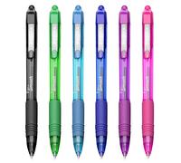 Stylo À Bille Rétractable Zebra Z-Grip Lisse Pack De 6