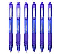 Stylo À Bille Rétractable Zebra Z-Grip Lisse Pack De 6
