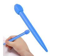 Stylo à bille rotatif à encre liquide portable | Encre liquide pour école lycée Bleu