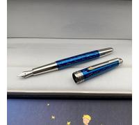 Stylo À Bille Roulante De Luxe Little Prince Blue 163,Stylo À Bille,Stylo Plume,Bureau,Mode D'acquisition - Type Sky Blue #A
