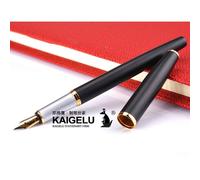 Stylo À Bille Roulante De Style Classique, En Iridium, Noir Mat, Doré, Processus De Meulage, Écriture Lisse, Mode, 300