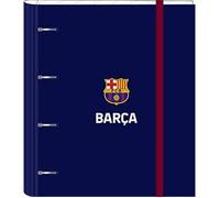 Stylo À Bille - Safta - F.C. Barcelona - Rechargeable - Couleur Bleu Et Rouge - Pointe Moyenne