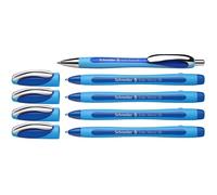 Schneider Schreibgeräte Etui 4x Kugelschreiber Memo + 1x Rave blau 150275 Stylo-bille 5 pc(s)