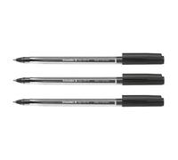 Stylo à bille - SCHNEIDER - Tops 505 - Pointe Moyenne - Couleur Noir - Lot de 3