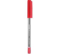Stylo à bille - SCHNEIDER - Tops 505 - Pointe Moyenne - Rouge - Corps Transparent