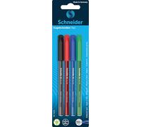 Stylo á bille Schneider Vizz M, blister á 4pces