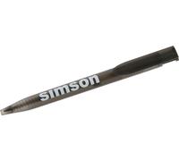 Stylo à bille SIMSON, anthracite, avec poussoir