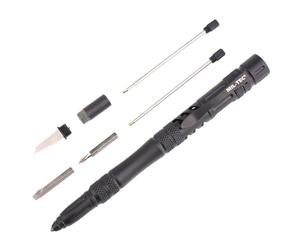 Stylo à bille tactique Pro Mil-Tec - Black