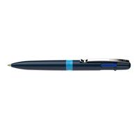 Stylo à bille Take 4 bleu pointe moyenne 4 couleurs