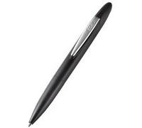 Stylo à bille / tampon 'Stamp Writer', noir