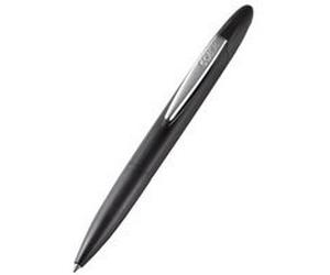 Stylo à bille / tampon 'Stamp Writer', noir
