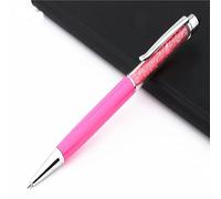 Stylo à bille tendance pour écran tactile d'ordinateur - Couleurs cristal - Stylo à bille pour bureau et école - 097-Q