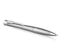 Stylo à bille Urban Twist Parker | Metro Metallic avec attributs chromés | avec cartouche de recharge à encre bleue | boîte cadeau
