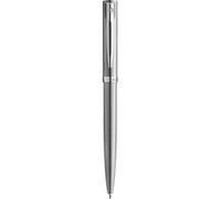 Waterman Stylo bille Impression – pointe moyenne, acier inoxydable, plaqué palladium – Boîte cadeau