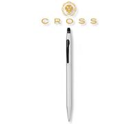 Stylo À Billes Rollerball Click Classique Brillant Chromé Boîte Cadeau Étui