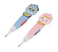 Stylo à Broder Bricolage Peinture Diamant et Point de Croix Kit d'accessoires Premium Ensemble #4 (Stylo diamant 2 pièces avec point lumineux,)