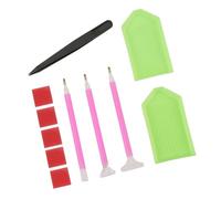 Stylo à Broder, Kit d'accessoires pour Peinture Diamant et Point de Croix, Bricolage, #4 (11PCS)