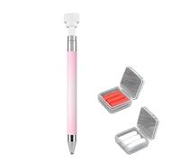 Stylo à cire rechargeable automatique, pointe fine, outil de ramassage de strass pour nail art et peinture diamant, rechargeable pour loisirs créatifs (Ross)