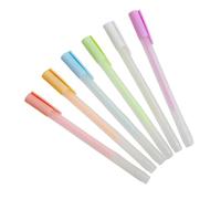 Stylo à colle à pointe Fine à séchage rapide, 6 pièces, à appliquer comme un adhésif d ' écriture pour la fabrication de cartes, Scrapbooking, fournitures artisanales d ' art pour